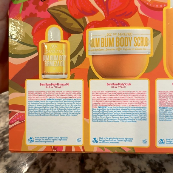 Sol de Janeiro gift set bum bum body oil cream scrub spray Christmas holiday - Picture 6 of 8